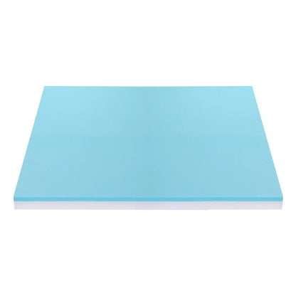 Giselle 8cm Memory Foam Mattress Topper Gel Dual Layer Foam Bamboo Queen - Mekamart Australia