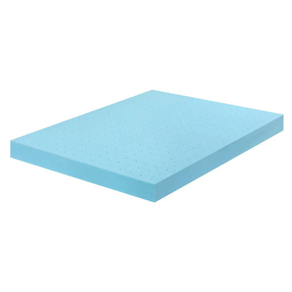 Giselle 12cm Memory Foam Mattress Topper Ventilated Cool Gel Bamboo Cover King - Mekamart Australia