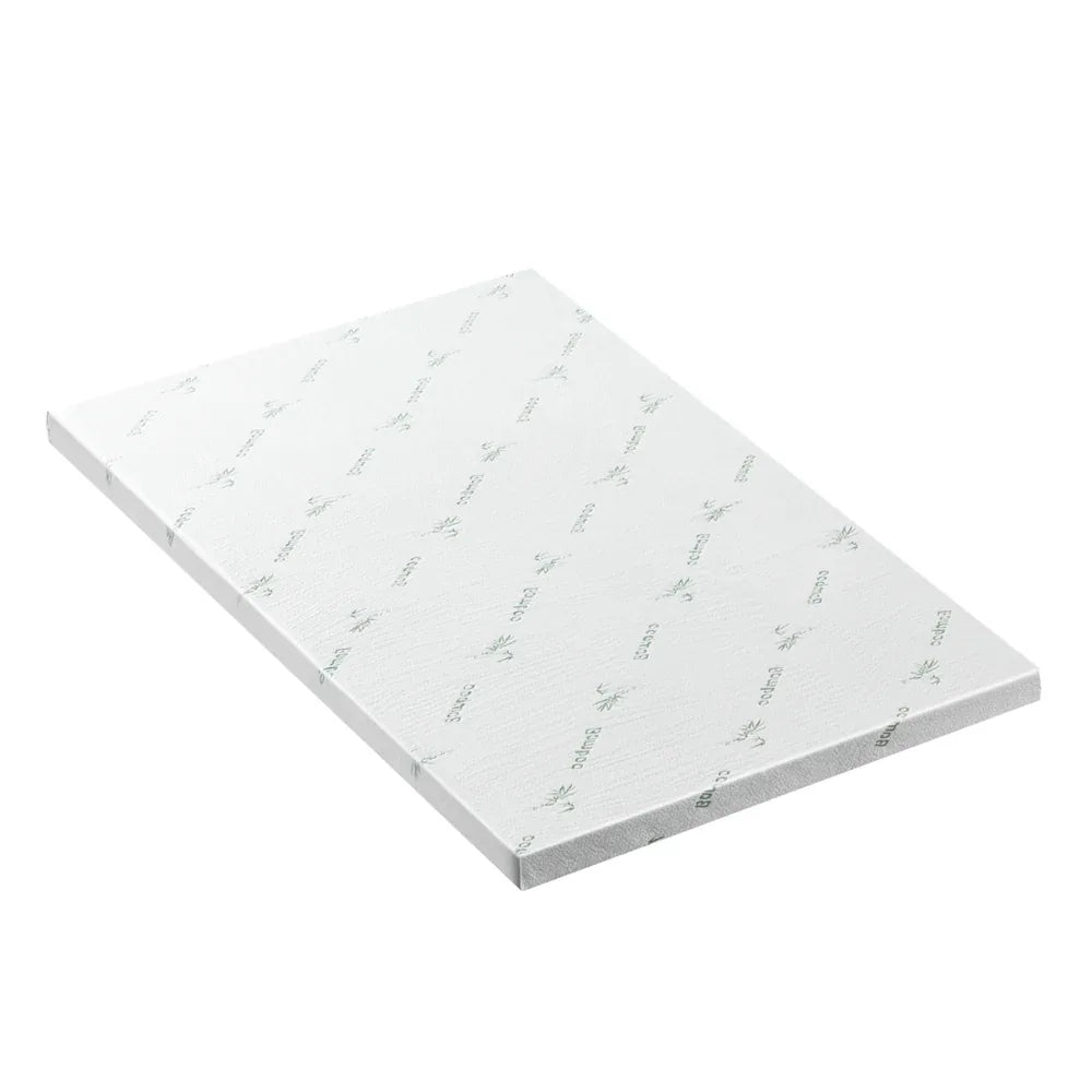 Giselle Bedding Memory Foam Mattress Topper Ventilated Cool Gel 5cm King Single - Mekamart Australia