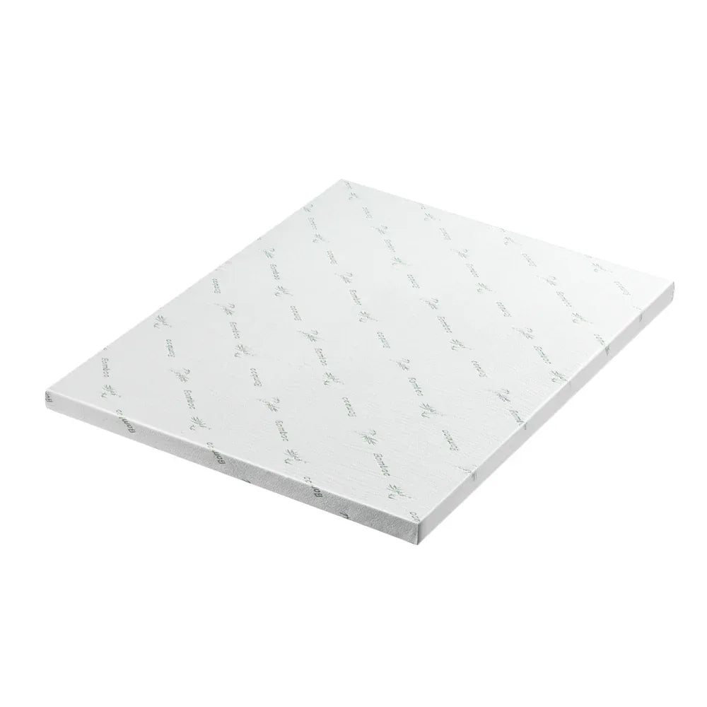 Giselle Bedding Memory Foam Mattress Topper Ventilated Cool Gel 8cm Double - Mekamart Australia