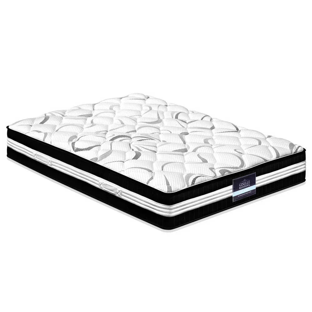 Giselle Bedding 30cm Mattress Medium Firm King - Mekamart Australia