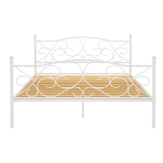 Artiss Bed Frame Queen Size Metal Bed Frame GROA - Mekamart Australia