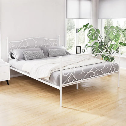 Artiss Bed Frame Queen Size Metal Bed Frame GROA - Mekamart Australia