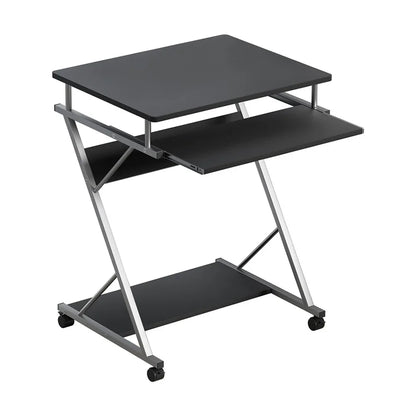 Artiss Computer Desk Keyboard Tray Shelf Black 60CM - Mekamart Australia