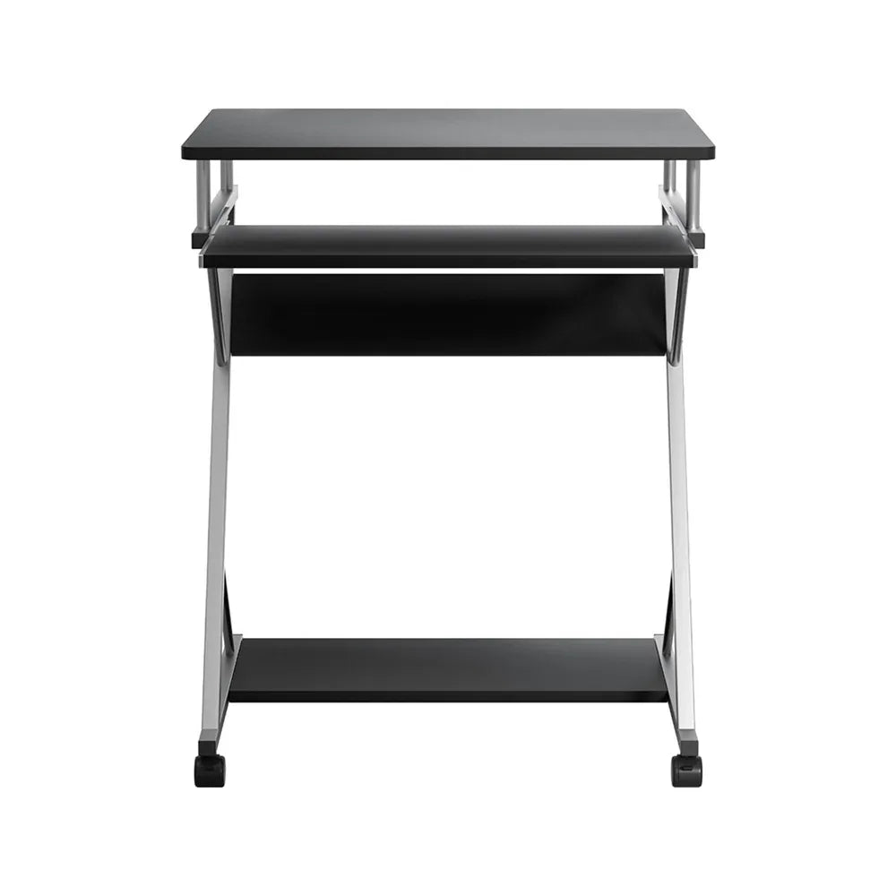 Artiss Computer Desk Keyboard Tray Shelf Black 60CM - Mekamart Australia