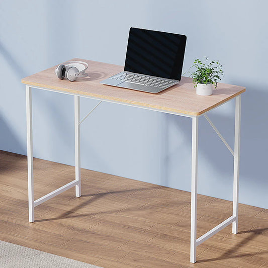 Artiss Computer Desk Oak 100CM - Mekamart Australia