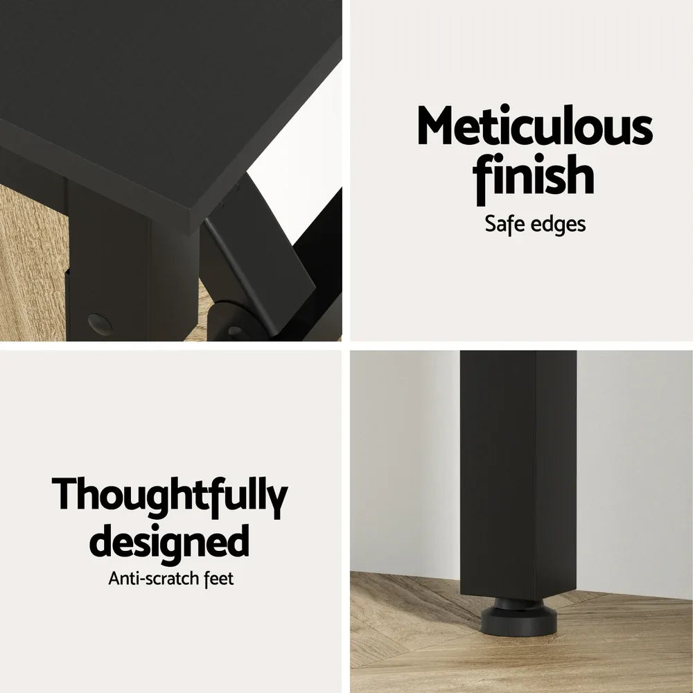 Artiss Computer Desk Foldable Balck 80CM - Mekamart Australia