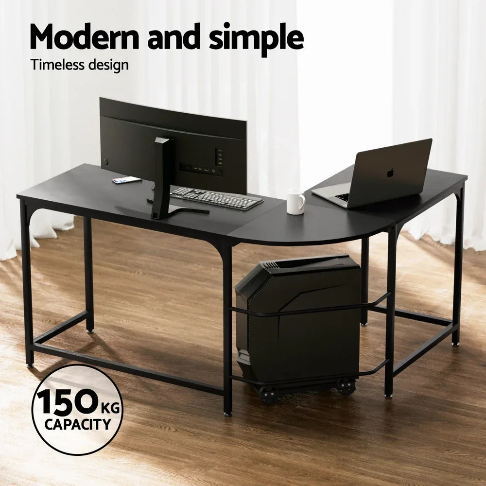 Artiss Computer Desk L-Shape Corner Desks Ergonomic Office Chair Mesh Chairs - Mekamart Australia