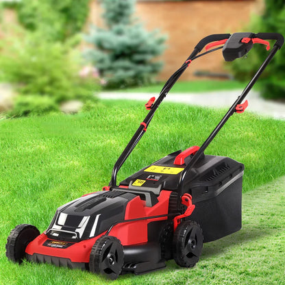 Giantz Lawn Mower Cordless 40V Battery Electric Lawnmower 34cm Width - Mekamart Australia