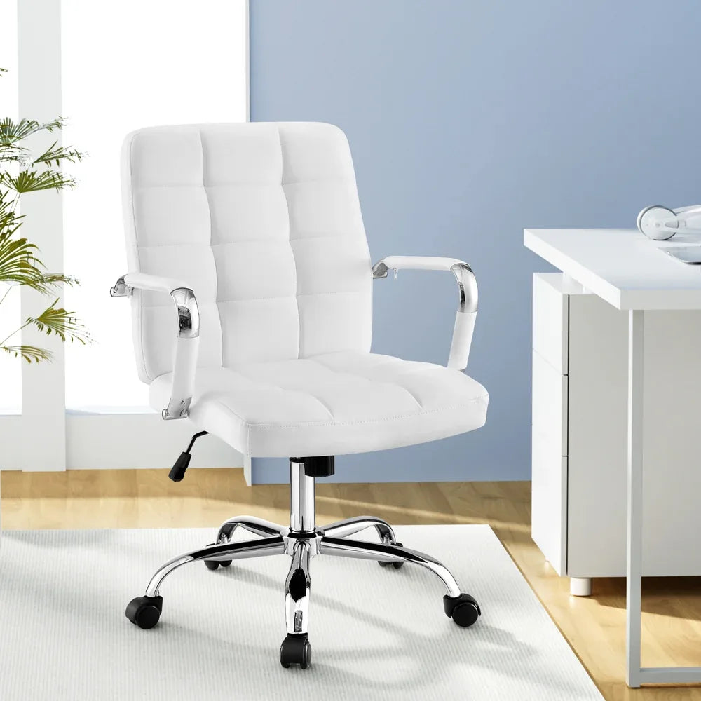 Artiss Office Chair Seat PU Work Computer Desk Chairs - Mekamart Australia