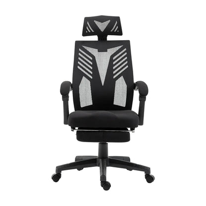 Artiss Mesh Office Chair Recliner Black - Mekamart Australia