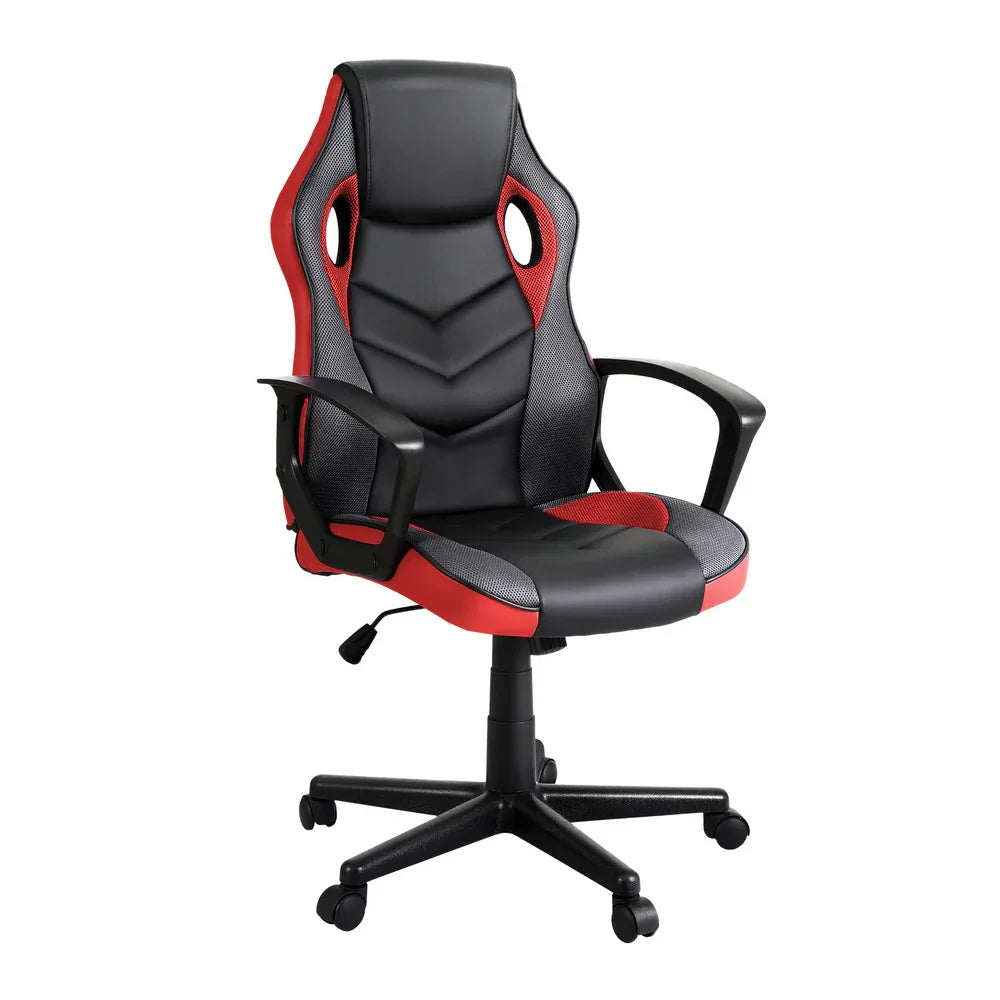 Artiss Gaming Office Chair Computer Chairs Red - Mekamart Australia