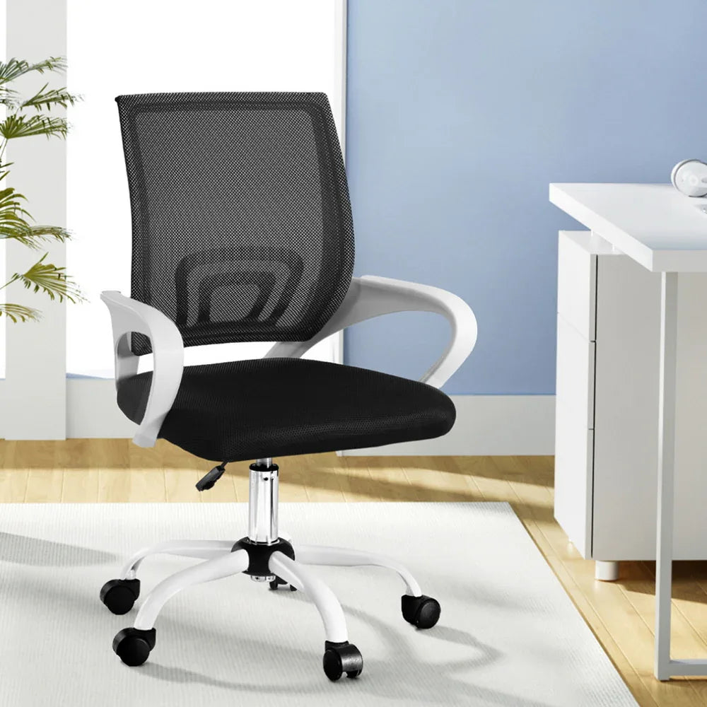 Artiss Office Chair Mesh Computer Gaming Desk Chairs Work Study Mid Back - Mekamart Australia