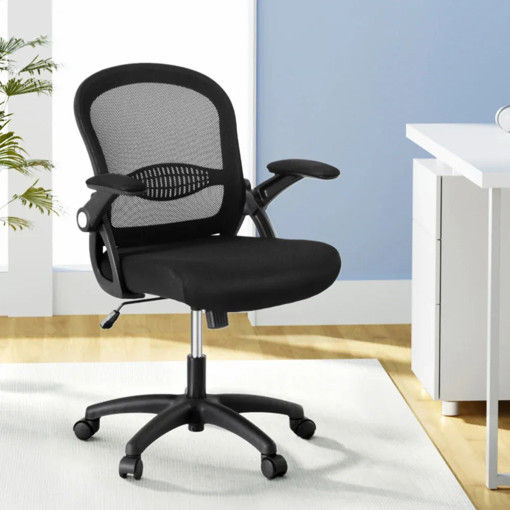 Artiss Mesh Office Chair Computer Gaming Desk Chairs Work Study Mid Back - Mekamart Australia