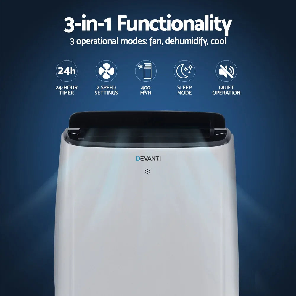 Devanti Portable Air Conditioner WiFi 7000BTU - Mekamart Australia