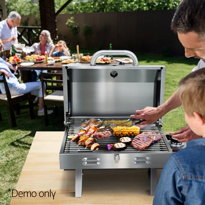 Grillz Portable Gas BBQ Grill - Mekamart Australia