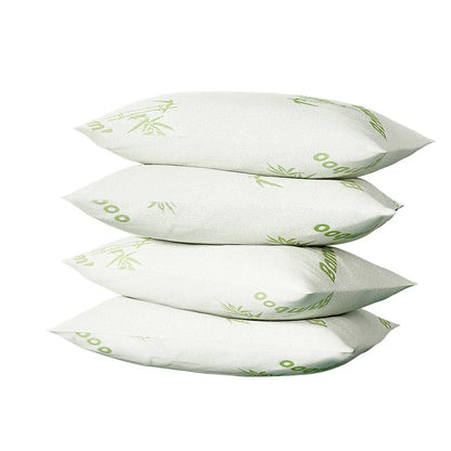 Giselle Bedding 4 Pack Bamboo Pillow Family Hotel - Mekamart Australia