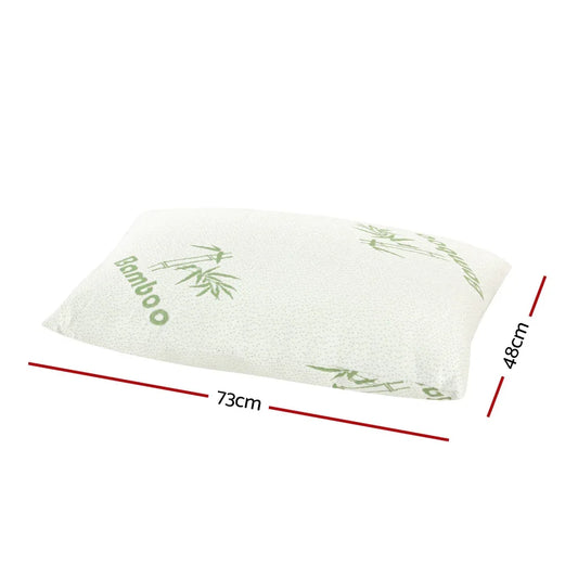 Giselle Bedding 4 Pack Bamboo Pillow Family Hotel - Mekamart Australia