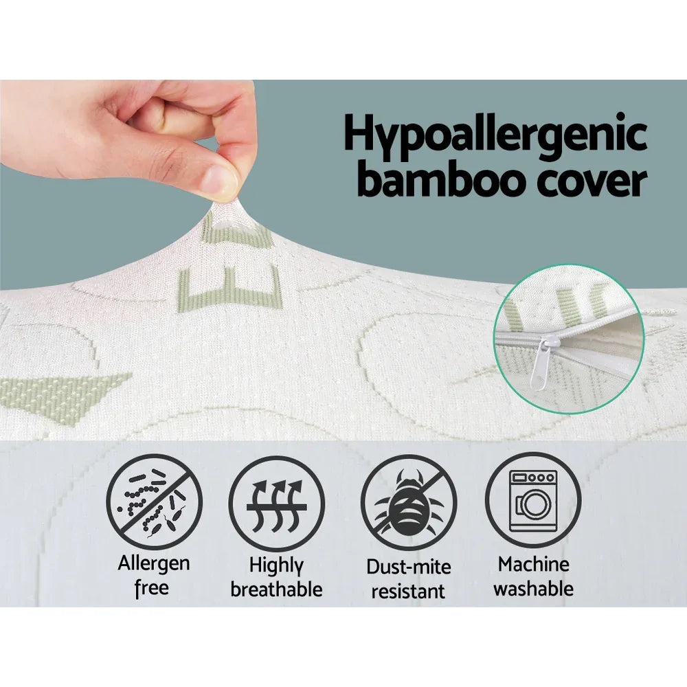 Giselle Bedding Body Support Pillow Bamboo Cover - Mekamart Australia