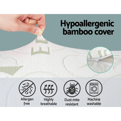 Giselle Bedding Body Support Pillow Bamboo Cover - Mekamart Australia