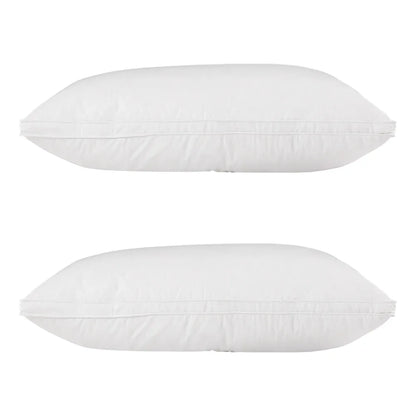 Giselle Bedding Duck Feather Down Pillow Luxury Twin Pack - Mekamart Australia