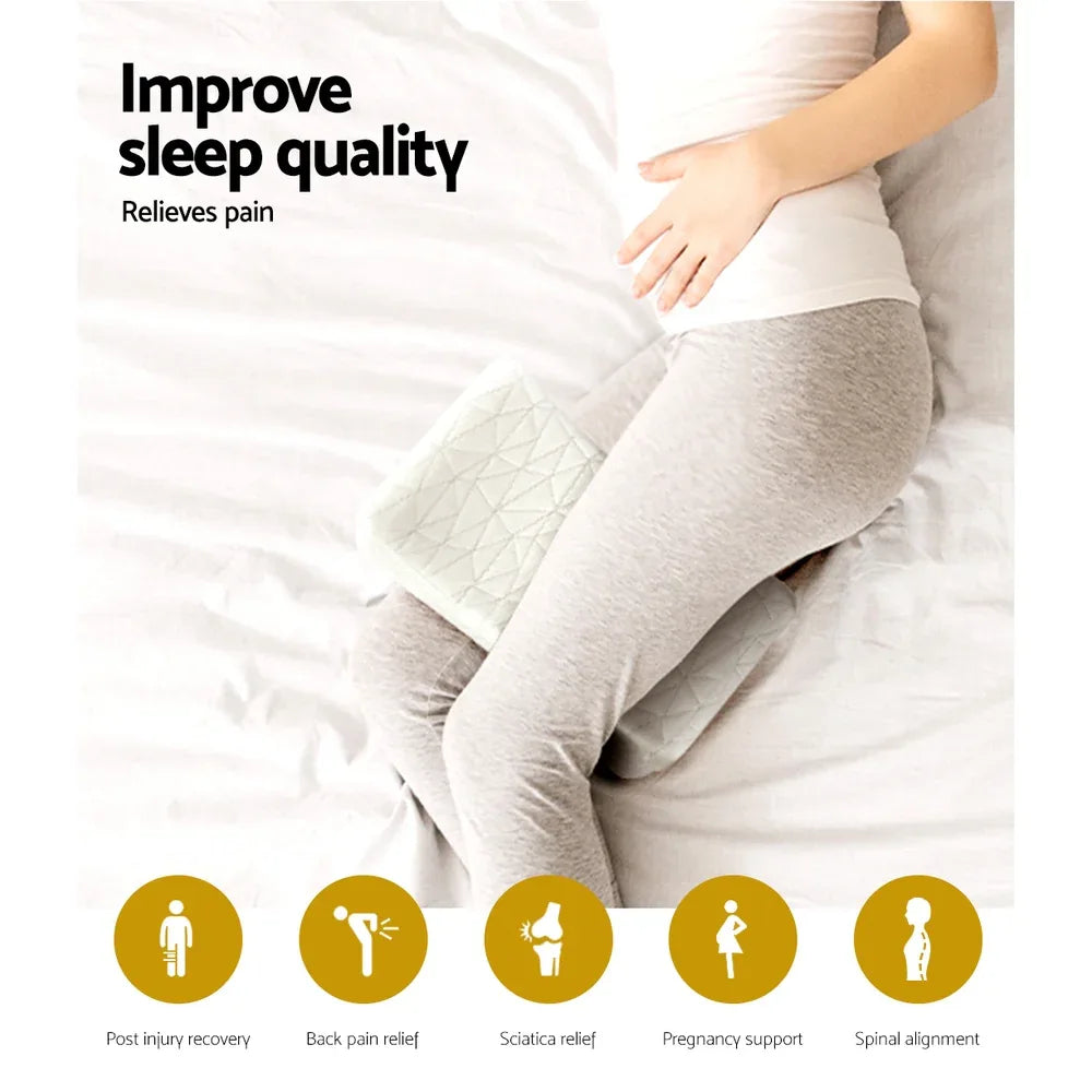 Giselle Bedding Memory Foam Leg Knee Pillow - Mekamart Australia