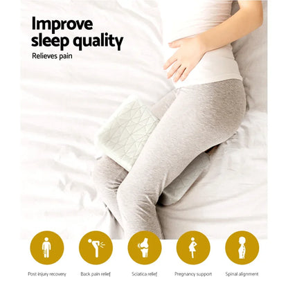 Giselle Bedding Memory Foam Leg Knee Pillow - Mekamart Australia