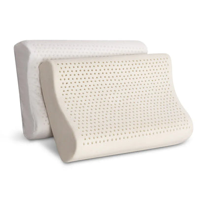 Giselle Bedding Natural Latex Pillow 2-Zone Twin Pack - Mekamart Australia