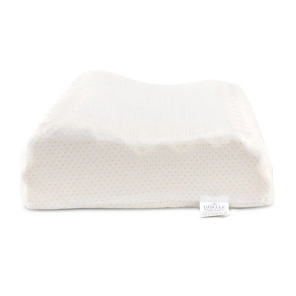 Giselle Bedding Natural Latex Pillow Twin Pack - Mekamart Australia