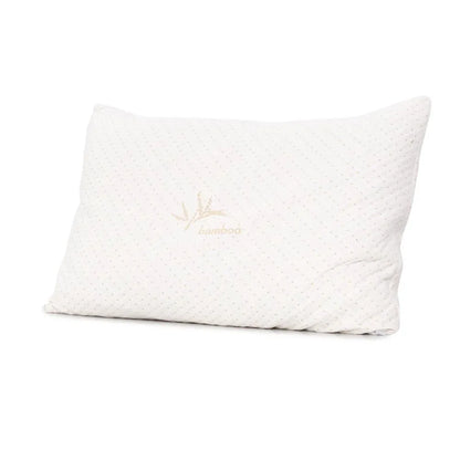 Giselle Bedding Memory Foam Pillow Bamboo Cover Twin Pack - Mekamart Australia