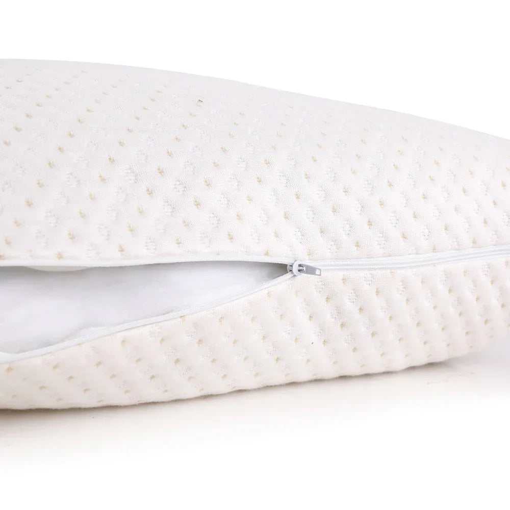 Giselle Bedding Memory Foam Pillow Bamboo Cover Twin Pack - Mekamart Australia