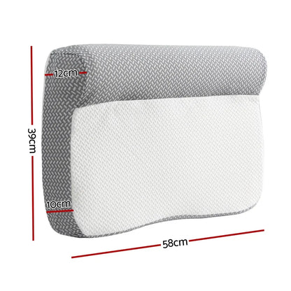 Giselle Contour Pillow Memory Foam - Mekamart Australia