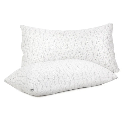 Giselle Bedding Memory Foam Pillow Single Size Twin Pack - Mekamart Australia