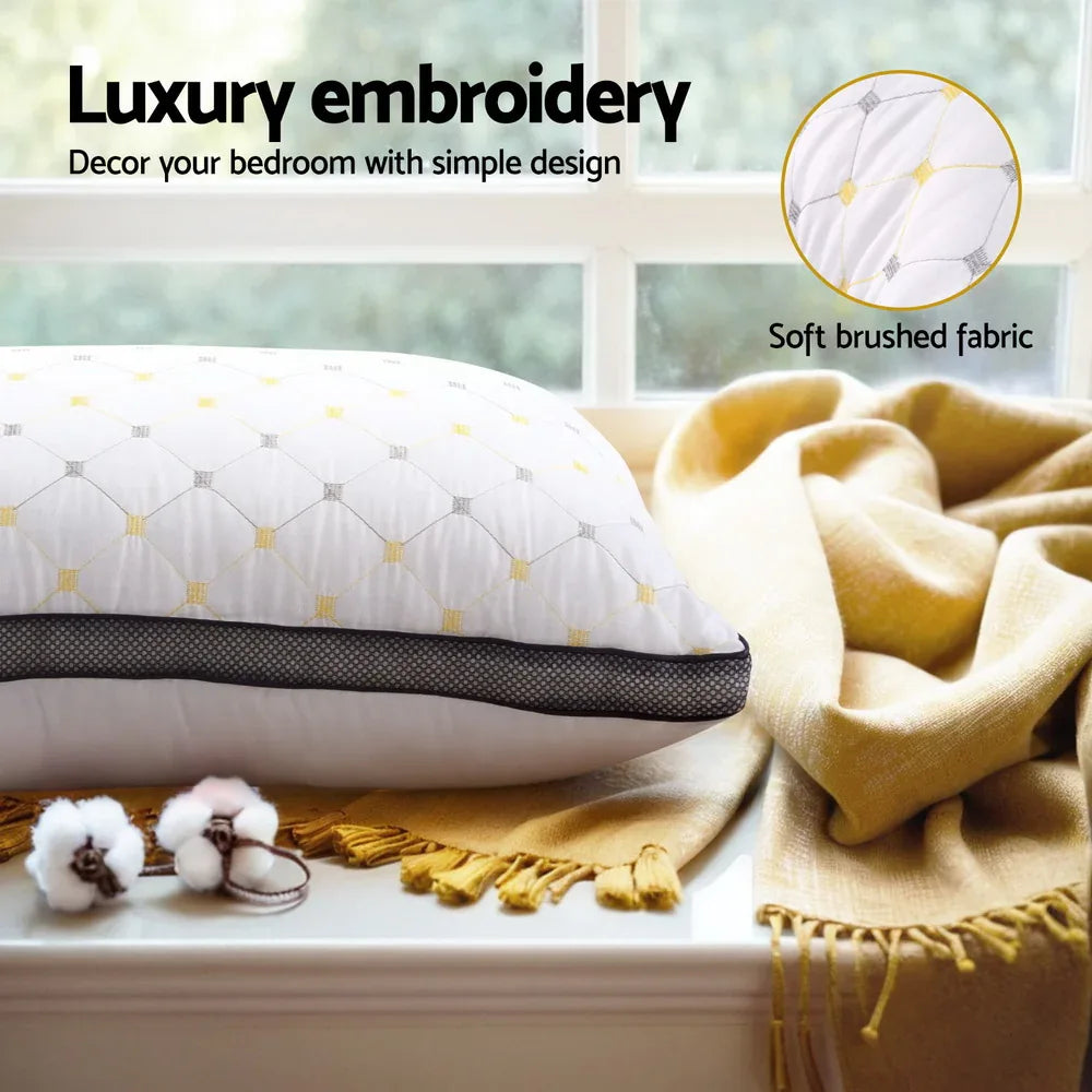 Giselle 4pcs Pillows Microfibre - Mekamart Australia