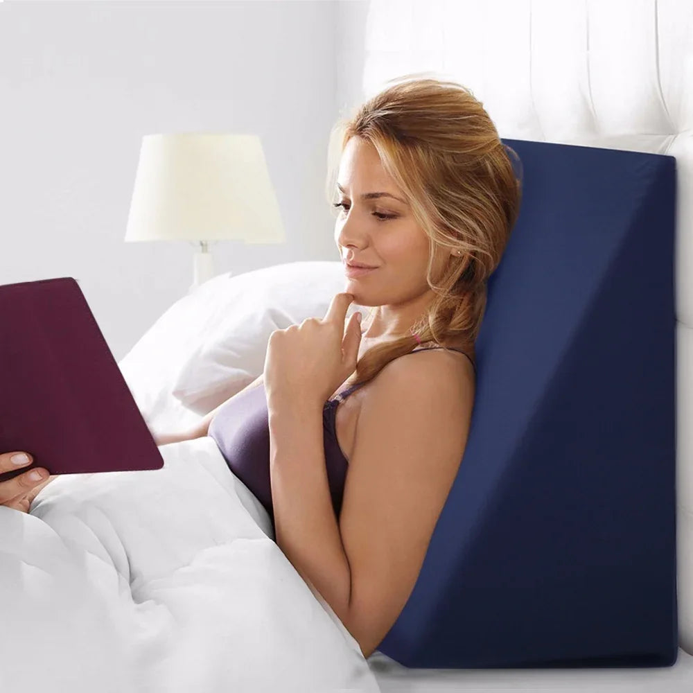 Giselle Bedding Wedge Pillow Blue - Mekamart Australia
