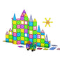 Keezi 60pcs Kids Magnetic Tiles Blocks Building Educational Toys Children Gift - Mekamart Australia