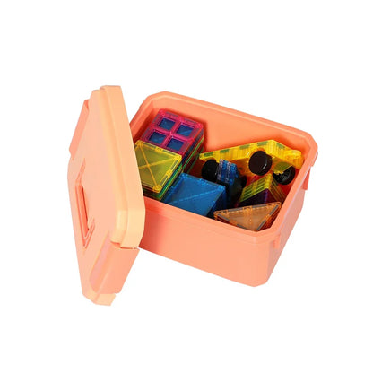Keezi 60pcs Kids Magnetic Tiles Blocks Building Educational Toys Children Gift - Mekamart Australia