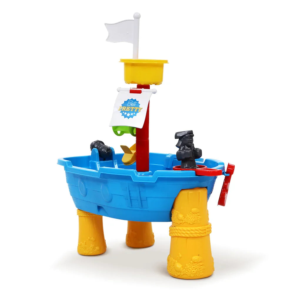 Keezi Kids Sandpit Pretend Play Set Outdoor Toys Water Table Activity Play Set - Mekamart Australia