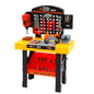 Keezi Kids Pretend Workbench DIY Tools 54 Piece Children Role Play Toys Black - Mekamart Australia