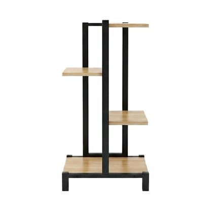 Artiss 4 Tiers Plant Stand Metal Flower Pots Shelf Indoor Outdoor Garden Home - Mekamart Australia