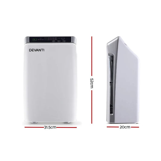 Devanti Air Purifier 4 Stage HEPA Filter - Mekamart Australia