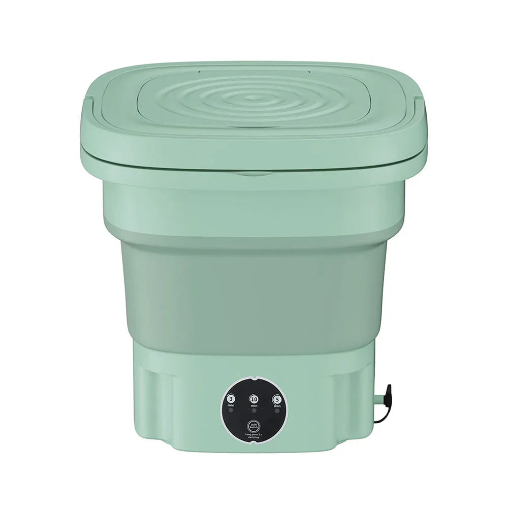 Devanti Portable Washing Machine 8L Green - Mekamart Australia
