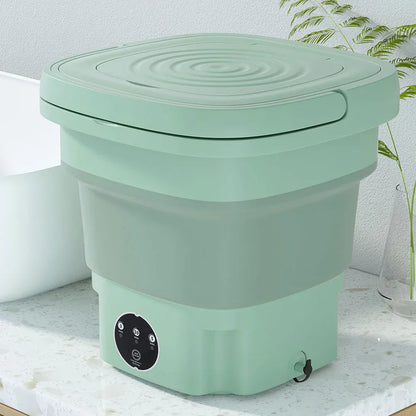 Devanti Portable Washing Machine 8L Green - Mekamart Australia