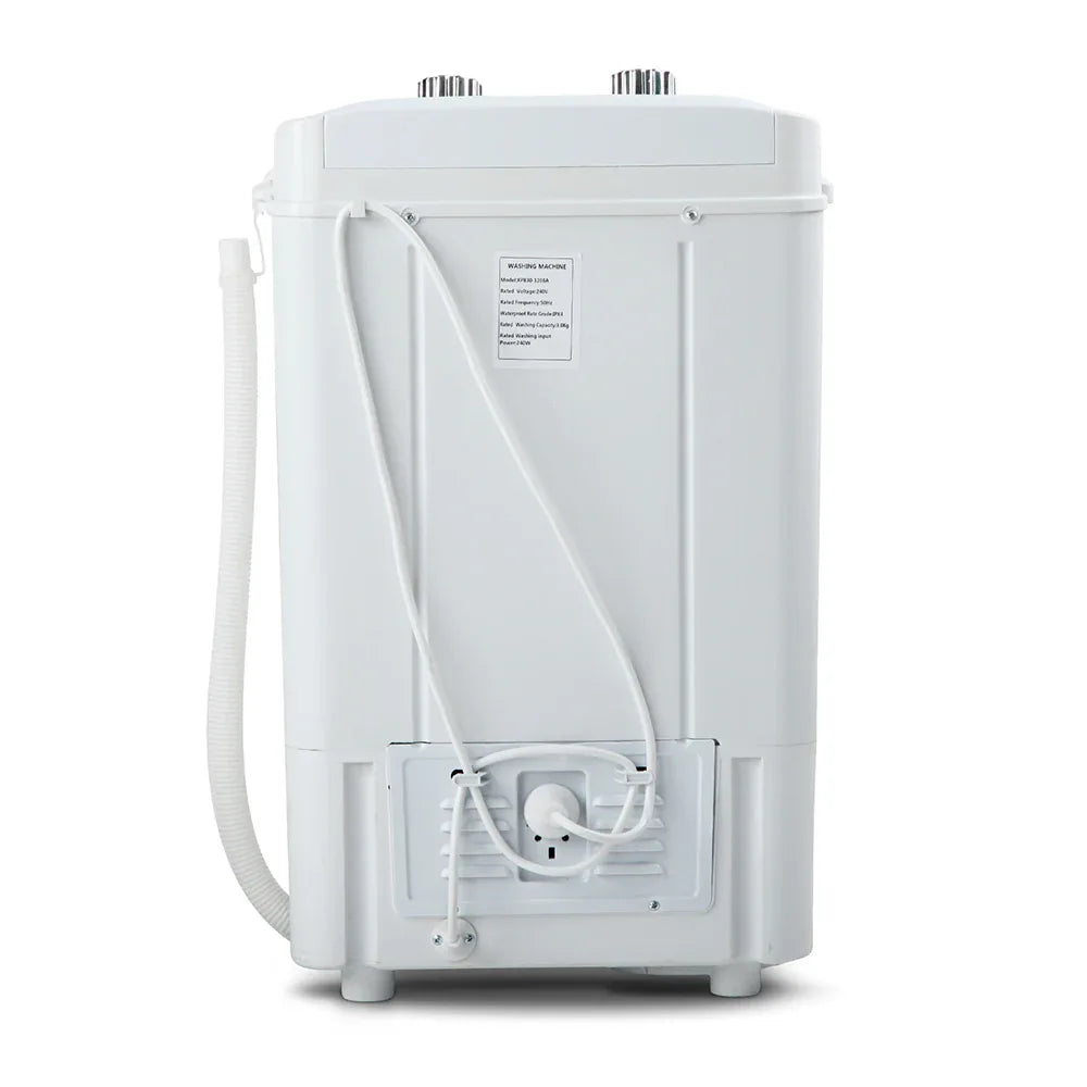 Devanti Portable Washing Machine 4.6KG Black - Mekamart Australia