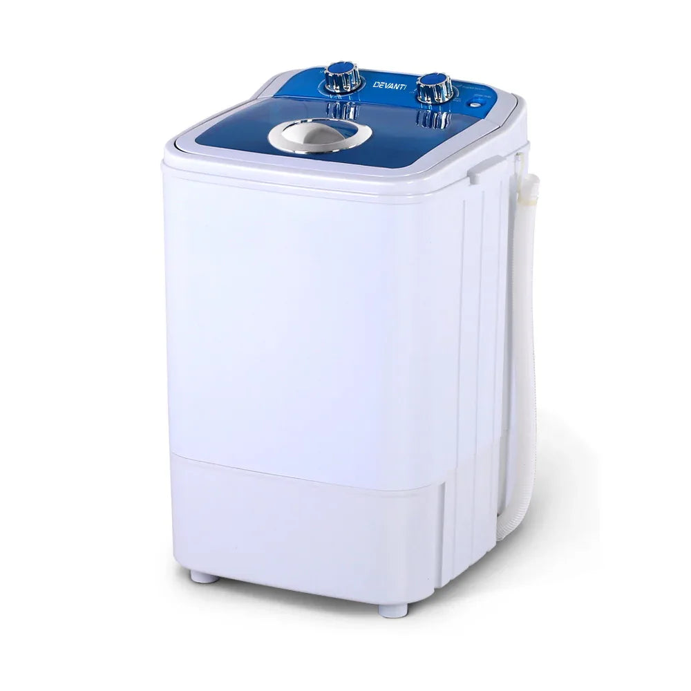 Devanti Portable Washing Machine 4.6KG Blue - Mekamart Australia