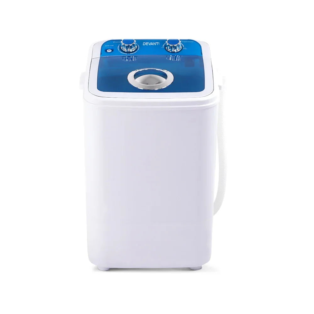 Devanti Portable Washing Machine 4.6KG Blue - Mekamart Australia