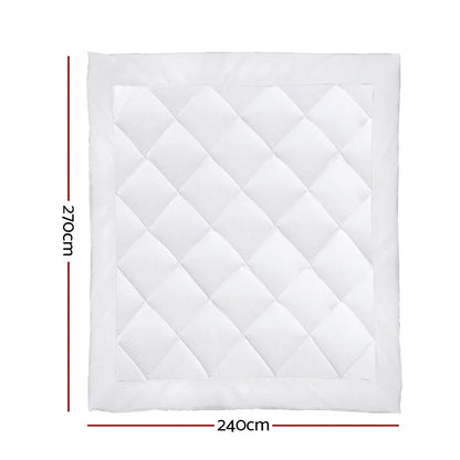 Giselle Bedding 800GSM Microfibre Bamboo Quilt Super King - Mekamart Australia