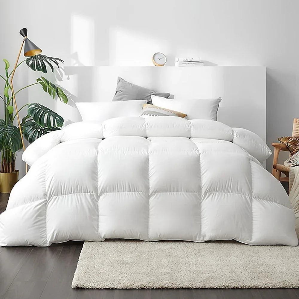 Giselle Bedding 700GSM Duck Down Feather Quilt Queen - Mekamart Australia