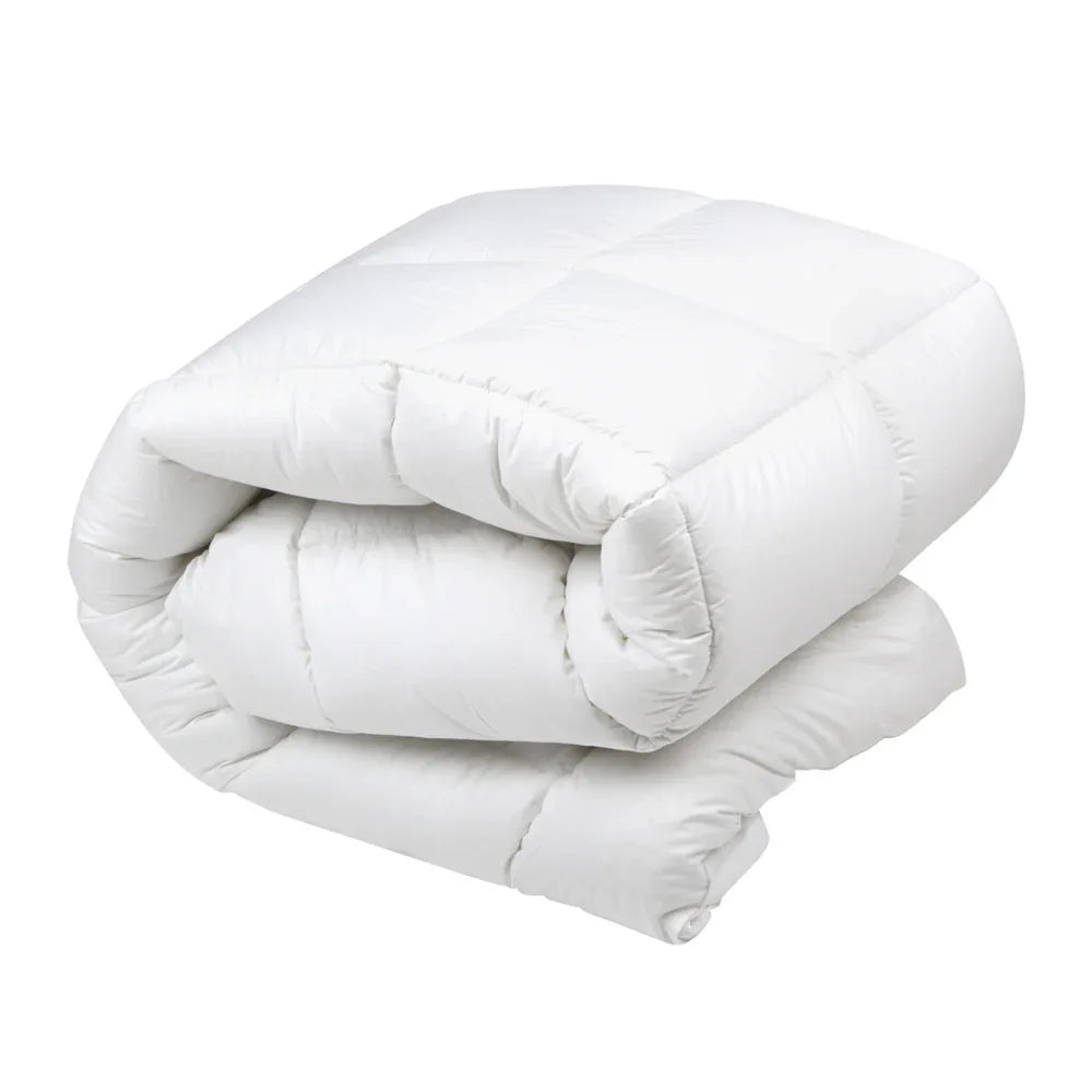 Giselle Bedding 500GSM Duck Down Feather Quilt Queen - Mekamart Australia