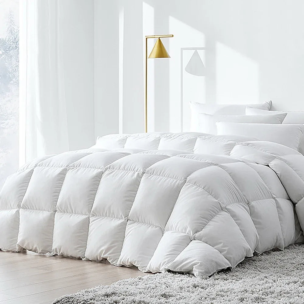 Giselle Bedding 500GSM Duck Down Feather Quilt Super King - Mekamart Australia